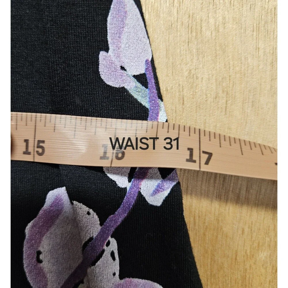 Desigual Women's black short-sleeved straight cut dress artsy floral print X-Sm - Picture 7 of 7